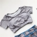 VV 18ss áo tắm ngày lễ Hàn Quốc nữ bảo thủ giảm béo bụng cô gái dễ thương chia tay áo tắm hai mảnh áo hai mảnh Bộ đồ bơi hai mảnh