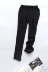 Mùa hè phụ nữ bông lụa hậu cung quần bông lanh quần âu màu đen và trắng là mỏng Hàn Quốc phiên bản của chín quần quần chân bút chì quần quần suông ống rộng nữ Quần Harem