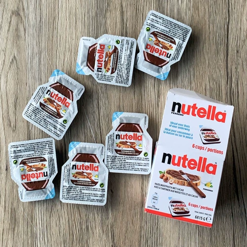 Импортный Ferrero nutella nutella cocoa jazelnut Jam Jam Chocolate Sauce 6 маленькие чашки 90 г