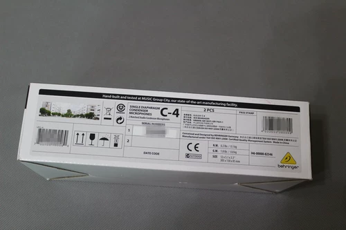 Behringer/Belling C-2C-4 C2C4 Небольшой вибрационная пленка приборная приборная микрофон Микрофон звуковой микрофон