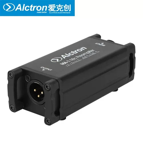 Alctron/Ekchuang MA-1 движущийся алюминий с усилителем усиления микрофона