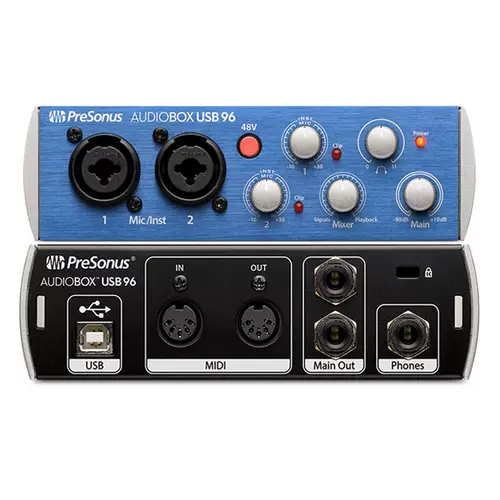 Presonus audiobox USB 96 портативная запись профессиональной звуковой интерфейс звуковой интерфейс звуковой интерфейс
