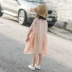 Cai Dad Câu chuyện cổ tích thứ 909 2019 Xia Wenyi Girls Dressing polka dot Thin Chiffon Dress Travel - Váy
