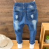 Quần jeans bé trai 2019 xuân hè mới cho bé phiên bản Hàn Quốc mùa thu quần mỏng phần bé bé quần âu nam - Quần jean váy trẻ em Quần jean