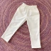 Bp cotton trắng và quần linen bé gái quần cotton trẻ em quần trắng mỏng 2019 sản phẩm mới xuân hè - Quần
