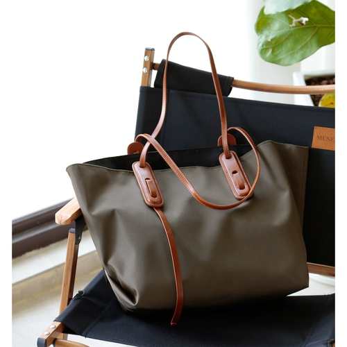 Вместительный и большой универсальный шоппер для матери и ребенка, нейлоновая сумка на одно плечо, ткань оксфорд