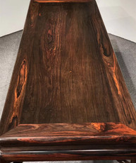 Антикварный письменный стол 天香倾城 老挝大红酸枝独板画案交趾黄檀画桌办公桌书房红木家具