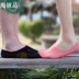 Vài vớ vô hình ladies socks silicone sợi tre vô hình thuyền vớ nam bít tất thở non-slip socks shop tat dep gia re Vớ sợi tre