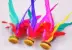 Authentic Taicang Xinjian xj2008 màu lông ngỗng lớn bọ cạp trò chơi croquet hoa lớn đặc biệt 筋 dưới cùng - Các môn thể thao cầu lông / Diabolo / dân gian