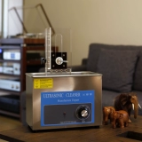 Ультразвуковая посудомоечная машина для очистки виниловых пластинок можно промыть.