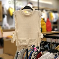 Giảm giá Hàn Quốc mua chó con alfonso 2019 xuân nữ thời trang bé gái vest màu rắn vest nước ngoài - Áo ghi lê shop quần áo trẻ em đẹp