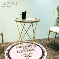 JF đồ nội thất ban đầu thiết kế thương hiệu hiện đại nhỏ gọn ins Bắc Âu bên một vài góc một sáng tạo vài cái bàn nhỏ nhỏ bàn cà phê - Bàn trà bàn sofa mặt đá