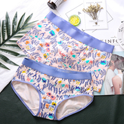 Các cặp vợ chồng đồ lót cotton sáng tạo nam boyshort thanh niên nữ tam giác sinh năm cá tính cưới màu đỏ bộ quà tặng