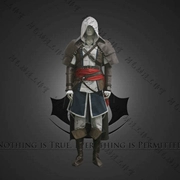 Assassin Creed 4 Cờ đen Edward Gray Set cosplay (Ưu đãi đặc biệt) Mũi tên tùy chỉnh tay áo