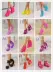 30cm váy búp bê giày 6 điểm phụ kiện em bé cô gái đồ chơi quà tặng cao gót giày giày đa dạng