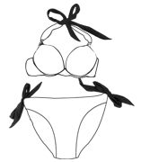 Cotton FashionBikini(White-M) NHXW0185-White-M