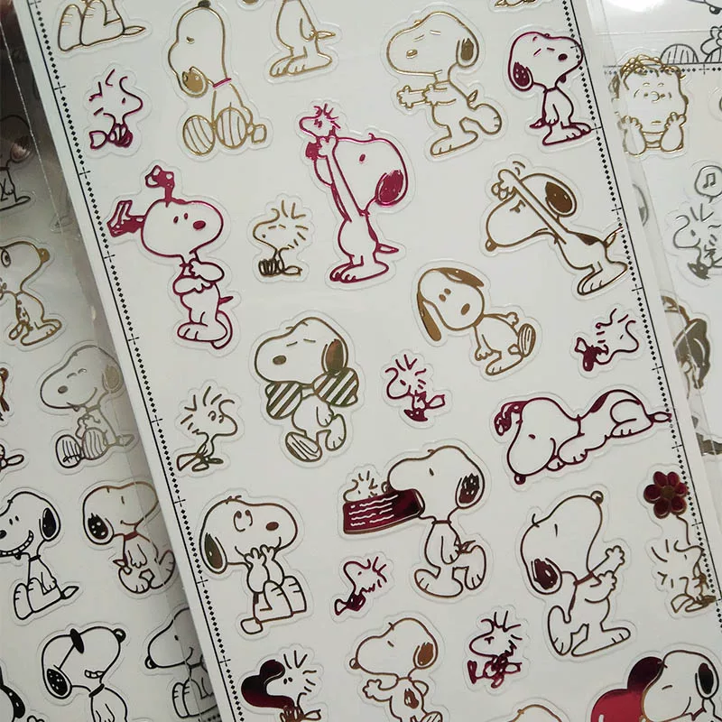 Nuby, Snoopy, детские прозрачные наклейки PVC, планировщик