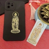 Металлический мобильный телефон, наклейка, креативный браслет, универсальный ноутбук, китайский гороскоп, год кролика