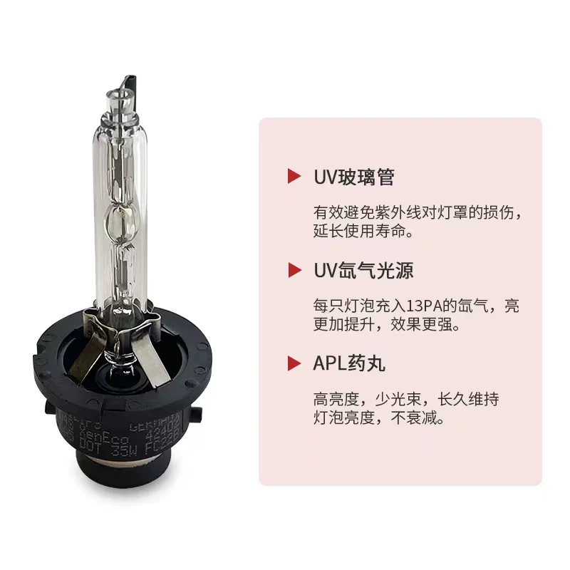 Подходит для Toyota Big Light Bubble Ruizhi Camry Crown D4s Glipper Lights D2R Herbal Light Near Lights