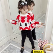 2019 quần áo trẻ em mùa thu áo len người tuyết 8 quần áo trẻ em 10 trẻ em 11 trẻ em mùa thu 12 tuổi phiên bản mới của Hàn Quốc - Khác
