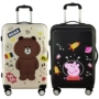 Thời trang xe đẩy trường hợp nam nữ Hàn Quốc vali hành lý vali du lịch hành lý 22 inch mật khẩu hộp sinh viên hộp trẻ em hộp vali kéo trẻ em