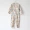 New Yiyou con kiến ​​nhỏ quần áo trẻ em cotton cotton mùa thu quần nhà đồ ngủ trong cổ áo đóng bộ đồ lót