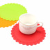 Trung bình dày thực phẩm silicone nước coaster cách nhiệt pad pad chống trượt mat nhiệt độ cao chống nóng mat - Tách bình giữ nhiệt 2 lít Tách