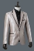 Nam sọc phù hợp với máy chủ trang phục dài tay áo phù hợp với giai đoạn ca sĩ phù hợp với màu đen và trắng vàng bạc ảnh váy