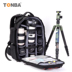 Tongba chuyên nghiệp ba lô chụp ảnh công suất lớn Ba lô ngoài trời Canon Nikon SLR ba lô chống máy ảnh chống trộm - Phụ kiện máy ảnh kỹ thuật số balo crumpler Phụ kiện máy ảnh kỹ thuật số