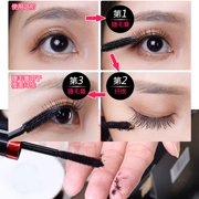 Glam mascara không thấm nước uốn dài mã hóa dài dày không nở chính hãng mịn lưới đỏ rung nữ - Kem Mascara / Revitalash