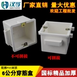 Пламя замедляющего ПВХ глютен встроенная нижняя коробка общего переключателя