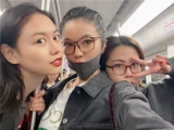Антирадиационные сверхлегкие очки, в корейском стиле