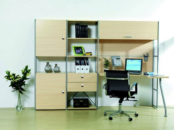 Ưu đãi đặc biệt với nội thất gỗ thép học góc bàn kết hợp tủ kết hợp tủ bàn tủ lưu trữ tủ ASF1011