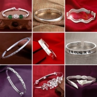 Một loạt các lựa chọn Châu Âu, Mỹ, Nhật Bản và Hàn Quốc cửa hàng đơn giản tinh tế phổ biến vòng đeo tay vòng tay vòng tay nữ trang sức quà tặng vòng đá phong thủy