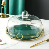 Nordic Light Luxury Ceramic Cake Plate Dessert Dessert Dessert Dornments Disply Shelc