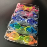 Детские водонепроницаемые профессиональные очки для плавания без запотевания стекол для мальчиков для тренировок, дайвинг