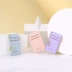 Đồng xu nữ nhỏ phim hoạt hình nhỏ dễ thương nhỏ tươi sinh viên phiên bản tiếng Hàn mới của cá tính đơn giản nhỏ túi tiền khóa túi - Trường hợp chính