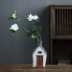 Sáng tạo đơn giản gốm Zen Trung Quốc hoa bình hoa hoa khô phòng khách tre cổ trang trí chậu - Vase / Bồn hoa & Kệ Vase / Bồn hoa & Kệ