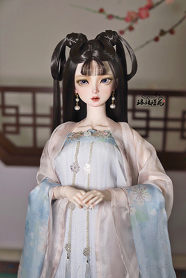 taobao agent [Linlang Jinyuan] BJD three -point & big girl+four -point ancient wind plate hair/shape hair {Miao Miao} has been completed