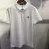 Mùa hè 2019 mới cho nam ve áo ngắn tay Áo thun Polo áo thêu NY thời trang giản dị Hui Sifan B1138 - Polo