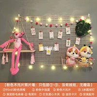 Розовый деревянный петух фото стены