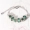 Pan nhà phong cách bạch kim bạch kim khảm vương miện hạt thủy tinh vòng tay Sen sinh viên in gió quà tặng năm mới - Vòng đeo tay Clasp