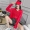 Tòa án đẹp 2018 đầu mùa thu mới của phụ nữ trùm đầu màu rắn dài- tay phần mỏng vi- minh bạch áo len lỏng mỏng kem chống nắng áo len đỏ
