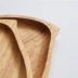 Nhật Bản sáng tạo hình chiếc đĩa gỗ rắn hình chiếc bánh cá nhân - Tấm thìa gỗ Tấm