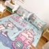 [贱 猫 2] Phim hoạt hình gốc mèo xanh băng lụa ghế điều hòa không khí ghế mềm Máy giặt thảm có thể giặt được - Thảm mùa hè