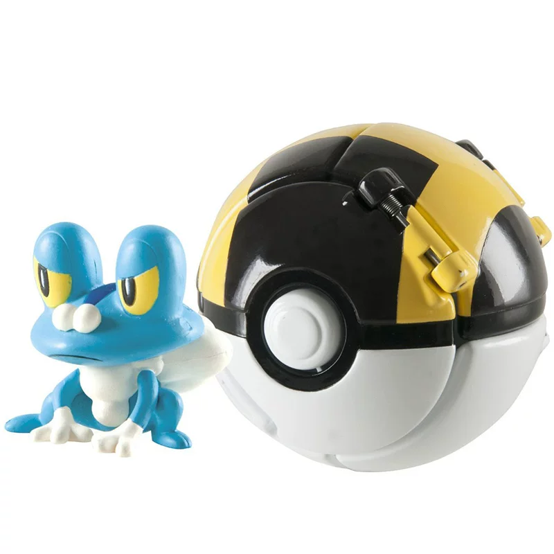 Официальные игрушки Pokemon Pikachu Маленький огненный дракон против Покемон Шарики