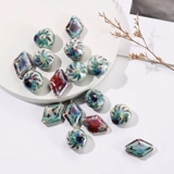 Джингджэнь керамические бусины DIY Студенты из больших отверстий Студенты Женская Корзина Цвет