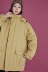 Quần áo nữ dài tay 2018 mùa đông mới phiên bản Hàn Quốc của East Gate áo khoác rộng bf hoang dã dày công sở - Bông
