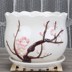 Nước xanh, cát tím, cây tiền, chậu hoa, chậu hoa, phòng khách, hoa thủy tiên, bình hoa, sân rộng - Vase / Bồn hoa & Kệ chậu cây cảnh bằng gốm sứ Vase / Bồn hoa & Kệ