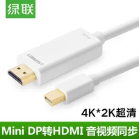 绿联 Mini to Displayport для HDMI Lightning Mini DP до HDMI Line 2 метра 3 метра 4K